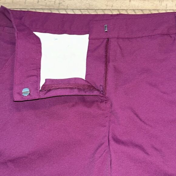 PUMA Purple Stretch Travel 🧳 Short 4 Pockets for your Gear ⚙️💄⛳️ 🎾 Ready 2 GO - Picture 16 of 17